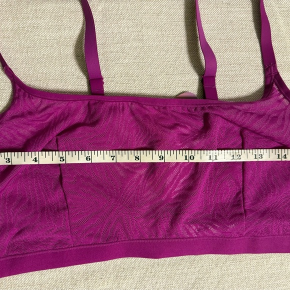 New Yitty XL Mesh Bralette. Magenta. - Picture 8 of 8